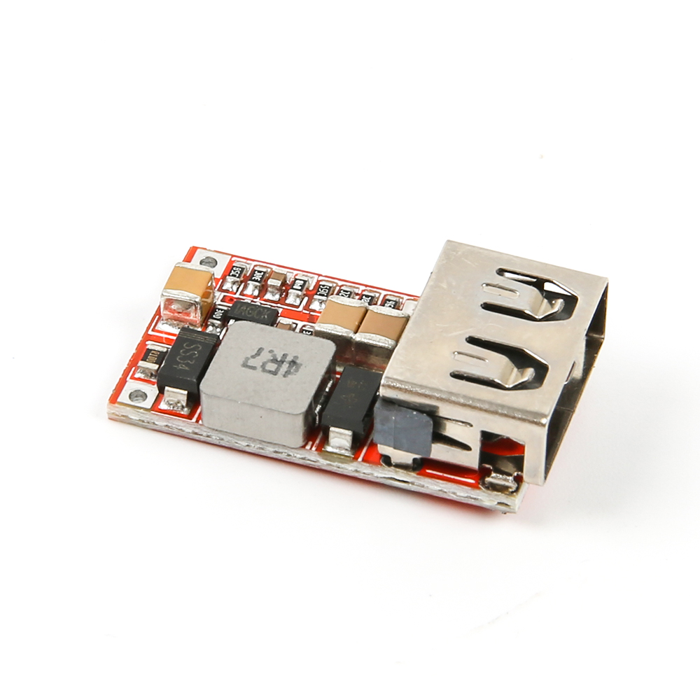 Понижающий преобразователь напряжения QS-1205CBUL, DC-DC 24-5в 3А